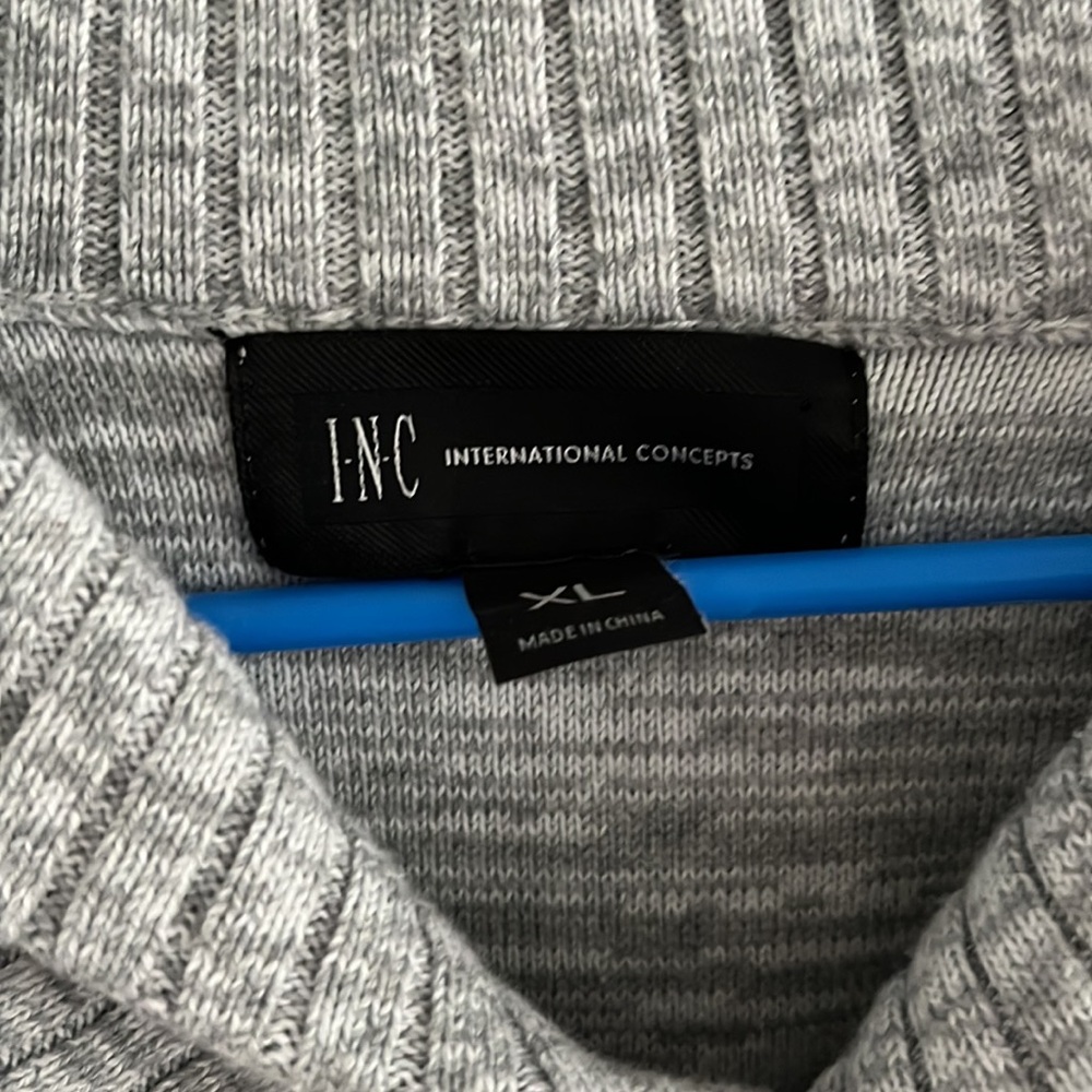 Inc Shawl Collared Pullover Sweater - image 3